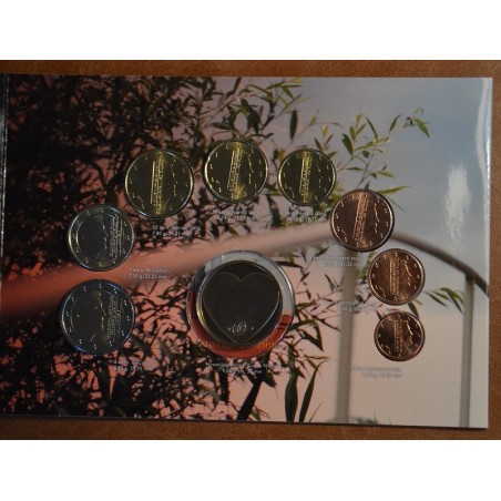 eurocoin eurocoins Set of 8 coins Netherlands 2014 Wedding set (BU)