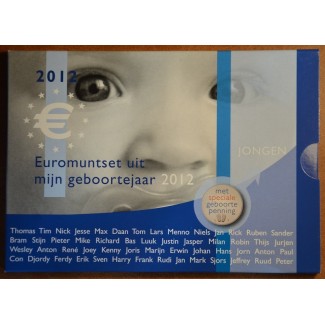 Euromince mince Sada 8 mincí Holandsko 2012 Baby set - Chlapec (UNC)