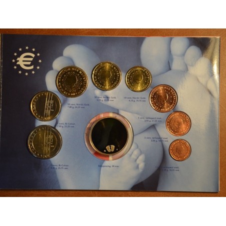 euroerme érme Holland 8 részes forgalmi sor 2011 Újszülött szett - ...