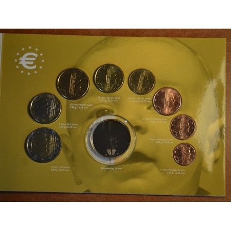 eurocoin eurocoins Set of 8 coins Netherlands 2014 Baby set - Girl ...