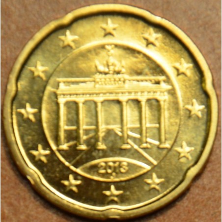 Euromince mince 20 cent Nemecko \\"J\\" 2013 (UNC)
