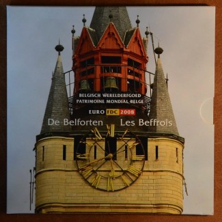 eurocoin eurocoins Belgium 2008 official set with token (BU)