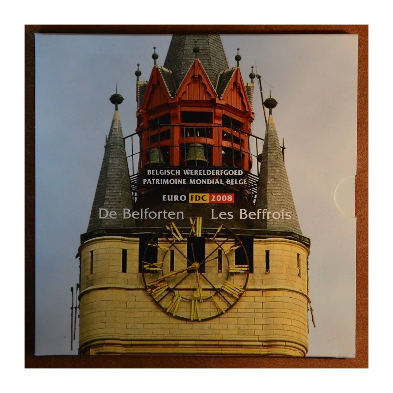 eurocoin eurocoins Belgium 2008 official set with token (BU)