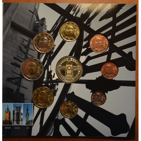 eurocoin eurocoins Belgium 2008 official set with token (BU)