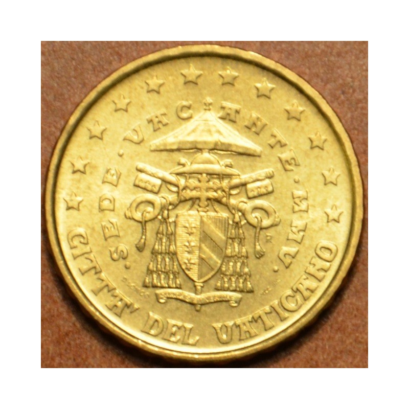 Euromince mince 50 cent Vatikán 2005 Sede Vacante (BU)