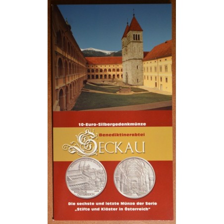 Euromince mince 10 Euro Rakúsko 2008 - Seckau (BU)