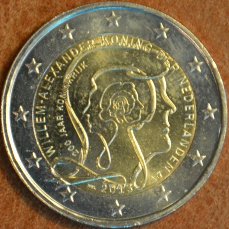 Euromince mince 2 Euro Holandsko 2013 - 200 rokov kráľovstva (UNC)