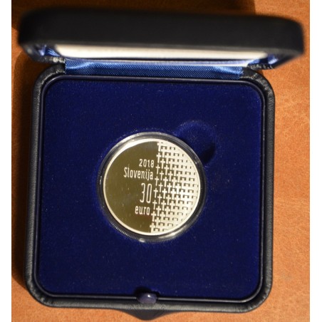 euroerme érme 30 Euro Szlovénia 2018 (Proof)