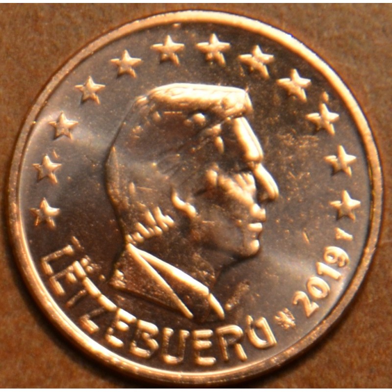 Euromince mince 1 cent Luxembursko 2019 (UNC)