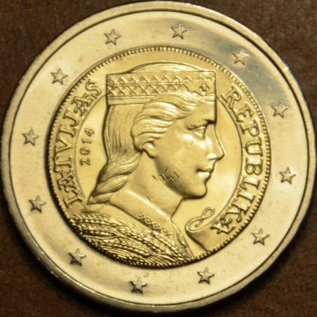 eurocoin eurocoins 2 Euro Latvia 2014 (UNC)