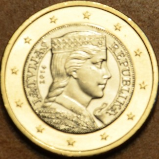 Euromince mince 1 Euro Lotyšsko 2014 (UNC)