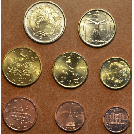 eurocoin eurocoins Set of 8 coins Italy 2010 (UNC)