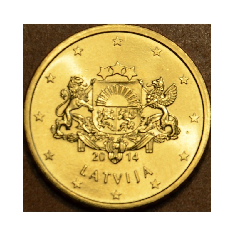 eurocoin eurocoins 50 cent Latvia 2014 (UNC)