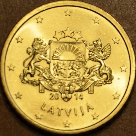 Euromince mince 50 cent Lotyšsko 2014 (UNC)