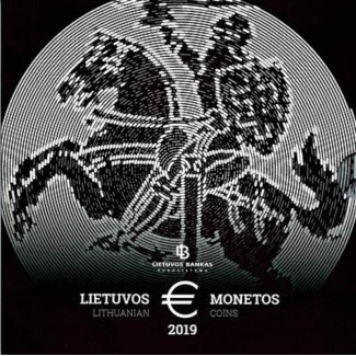 Euromince mince Litva 2019 sada 9 euromincí (BU)