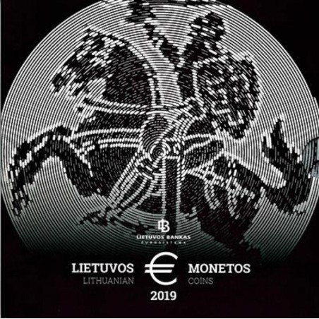 Euromince mince Litva 2019 sada 9 euromincí (BU)