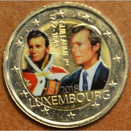 euroerme érme 2 Euro Luxemburg 2018 - I. Vilmos nagyherceg halálána...