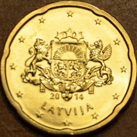 eurocoin eurocoins 20 cent Latvia 2014 (UNC)