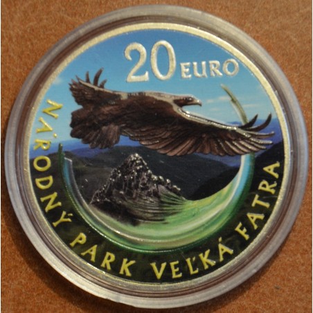 eurocoin eurocoins 20 Euro Slovakia 2009 - High Fatras (colored BU)