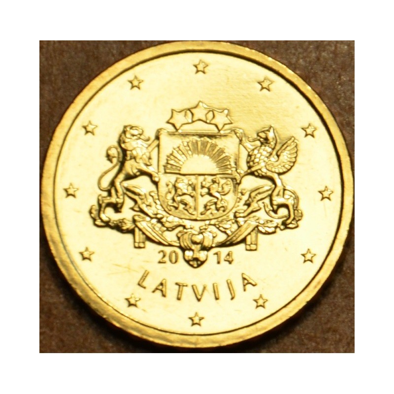 euroerme érme 10 cent Lettország 2014 (UNC)