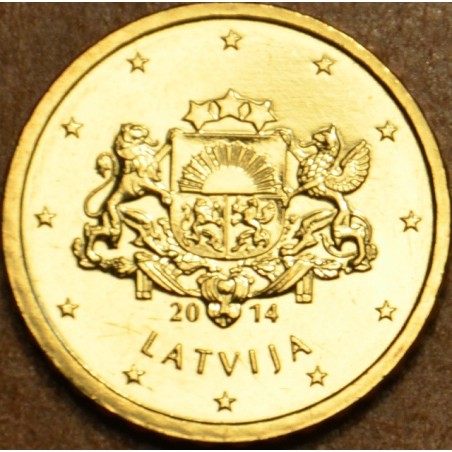 euroerme érme 10 cent Lettország 2014 (UNC)