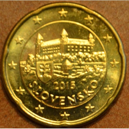 eurocoin eurocoins 20 cent Slovakia 2015 (UNC)