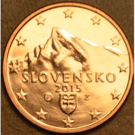 eurocoin eurocoins 5 cent Slovakia 2015 (UNC)