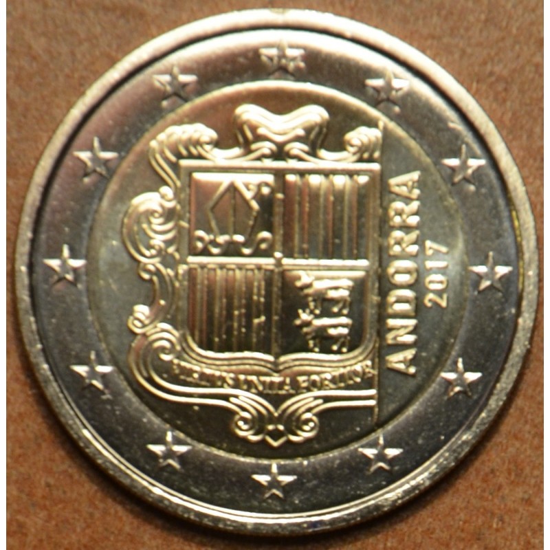 euroerme érme 2 Euro Andorra 2017 (UNC)