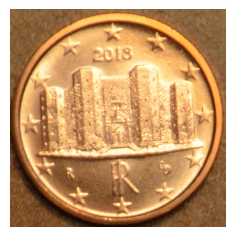 euroerme érme 1 cent Olaszország 2018 (UNC)