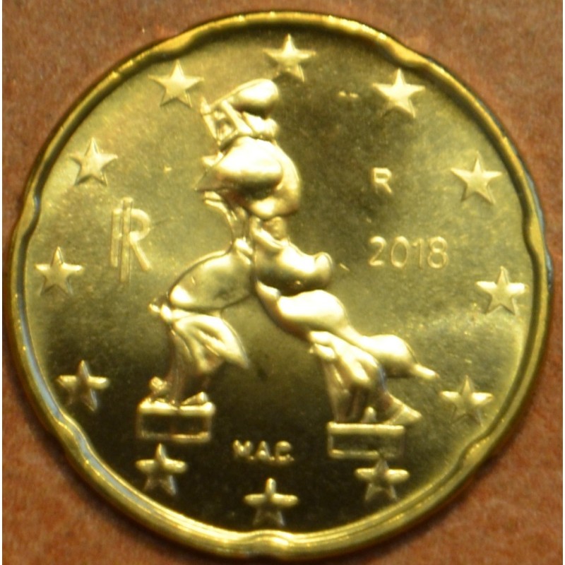 Euromince mince 20 cent Taliansko 2018 (UNC)