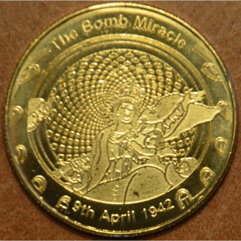 Euromince mince Žetón Malta \\"bombový\\" zázrak
