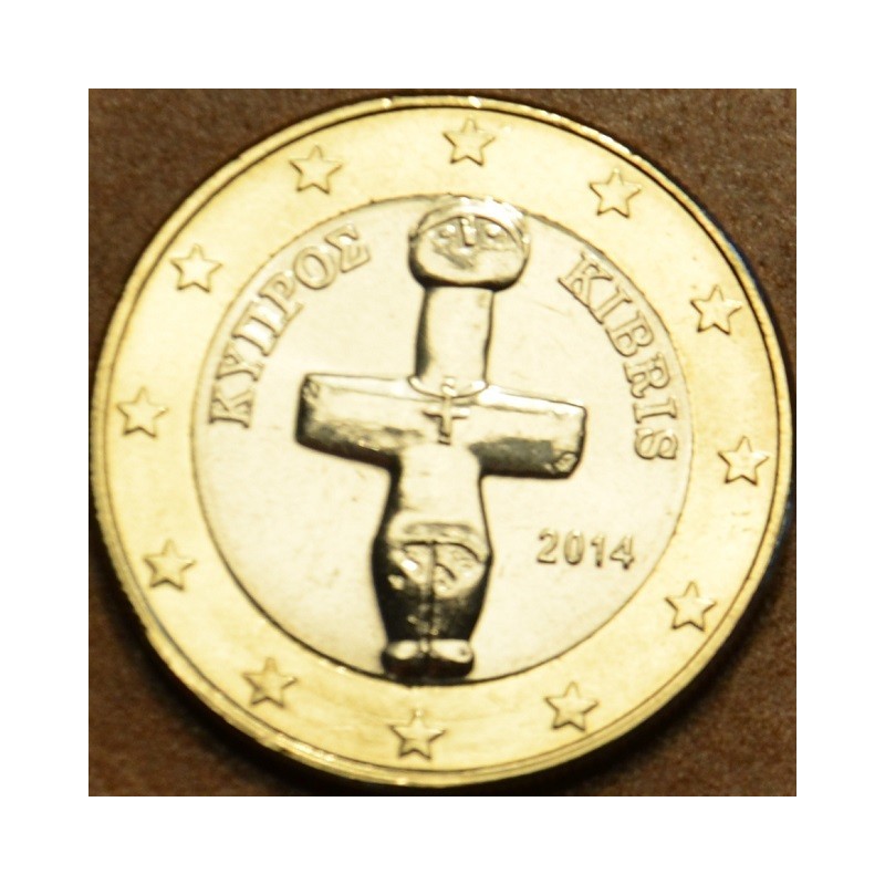 eurocoin eurocoins 1 Euro Cyprus 2014 (UNC)