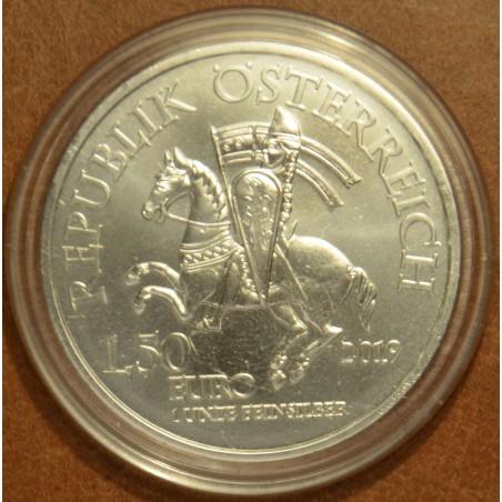 Euromince mince 1,50 Euro Rakúsko 2019 Leopold V. 1oz (BU)