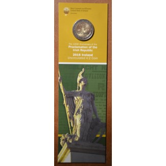Euromince mince 2 Euro Írsko 2016 - 100 rokov od Veľkonočného povst...