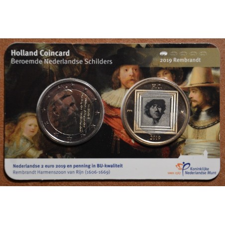 Euromince mince 2 Euro Holandsko 2019 - Holland coin fair (BU)
