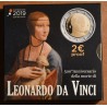 Euromince mince 2 Euro Taliansko 2019 - 500. výročí smrti Leonarda ...