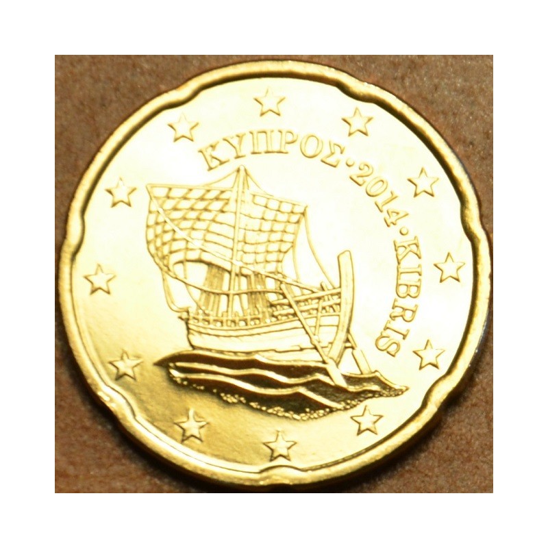 euroerme érme 20 cent Ciprus 2014 (UNC)