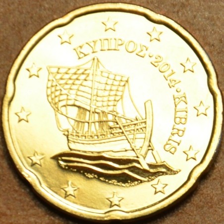 euroerme érme 20 cent Ciprus 2014 (UNC)