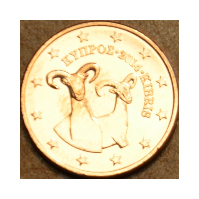 eurocoin eurocoins 2 cent Cyprus 2014 (UNC)