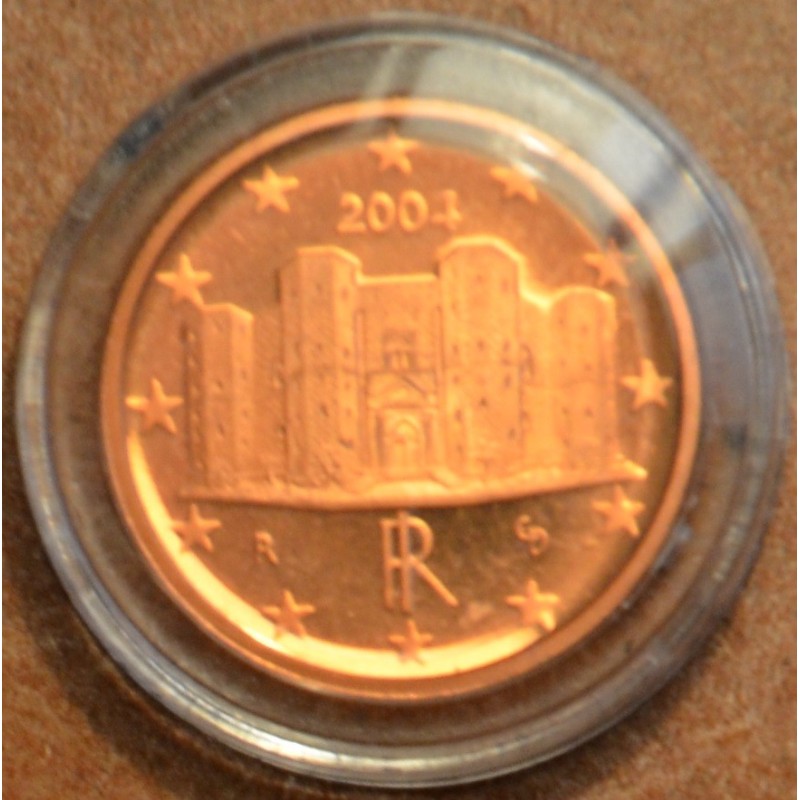 Euromince mince 1 cent Taliansko 2004 (Proof)