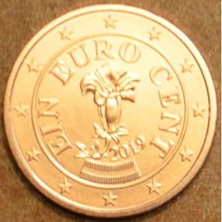 euroerme érme 1 cent Ausztria 2019 (UNC)