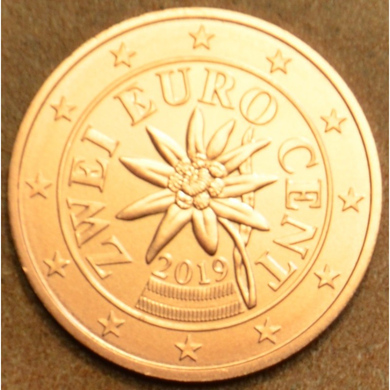 euroerme érme 2 cent Ausztria 2019 (UNC)