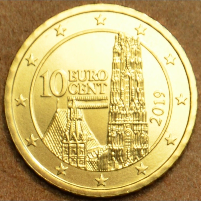 Euromince mince 10 cent Rakúsko 2019 (UNC)