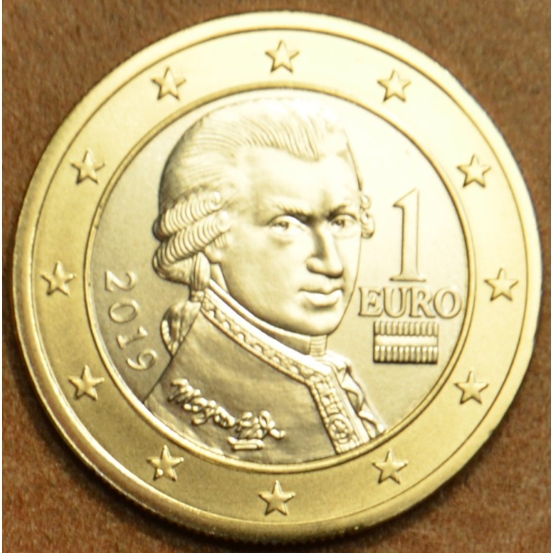 Euromince mince 1 Euro Rakúsko 2019 (UNC)