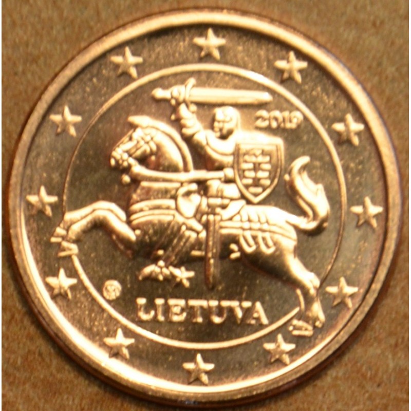 eurocoin eurocoins 1 cent Lithuania 2019 (UNC)