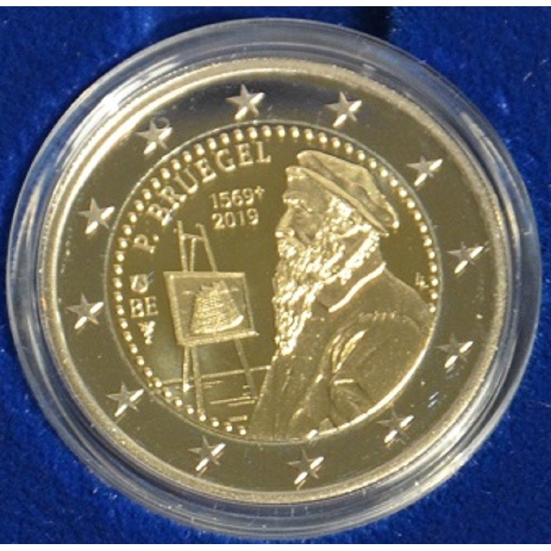 eurocoin eurocoins 2 Euro Belgium 2019 - Pieter Bruegel (Proof)