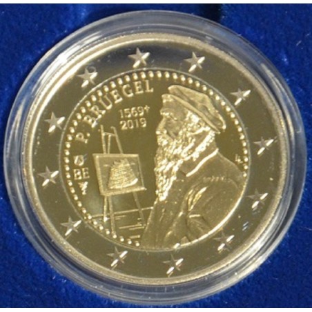 Euromince mince 2 Euro Belgicko 2019 - Pieter Bruegel (Proof)