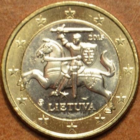 Euromince mince 1 Euro Litva 2015 (UNC)