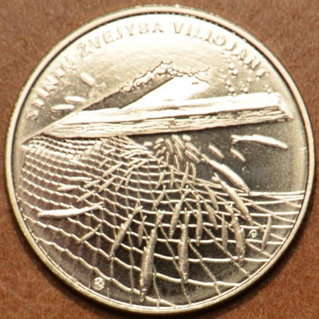 eurocoin eurocoins 1,50 Euro Lithuania 2019 Stintu zvejyba viliojan...