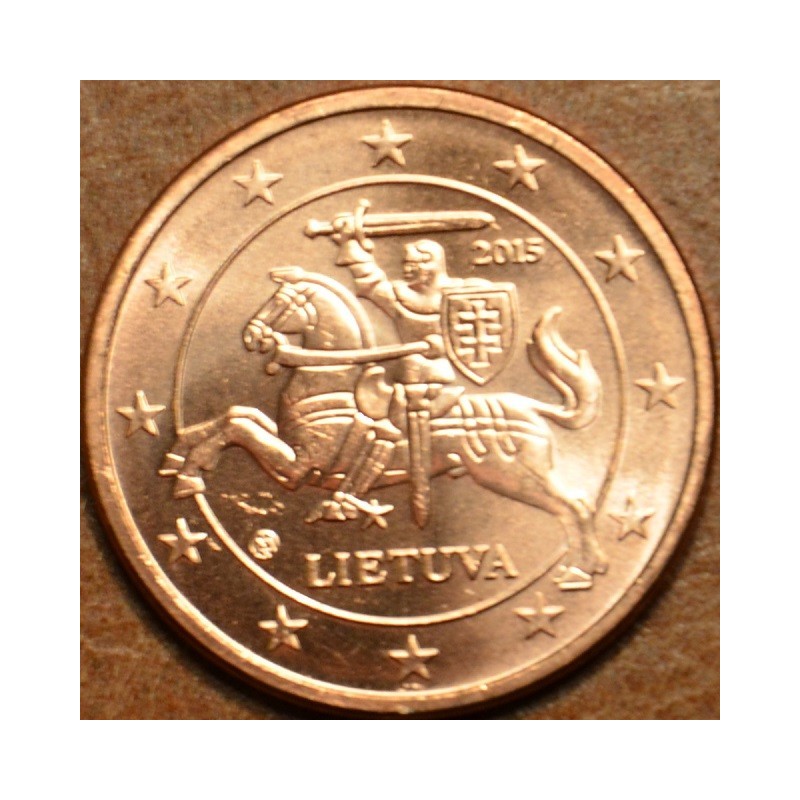 Euromince mince 1 cent Litva 2015 (UNC)